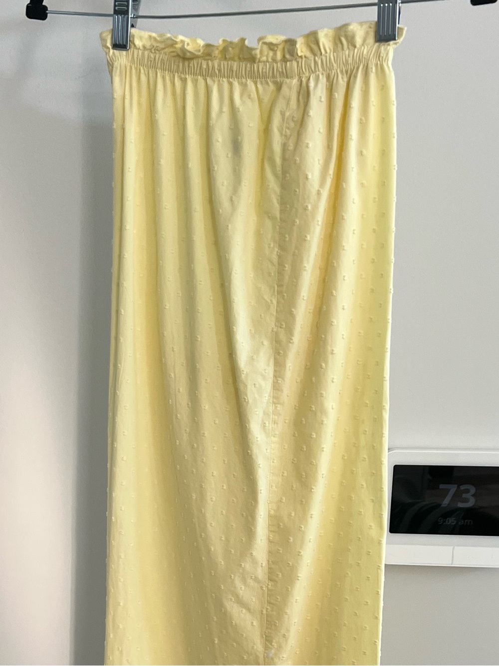 Yellow Colsie PJ bottems Medium